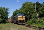 CSXT 487 Leads M427 at East Kingston